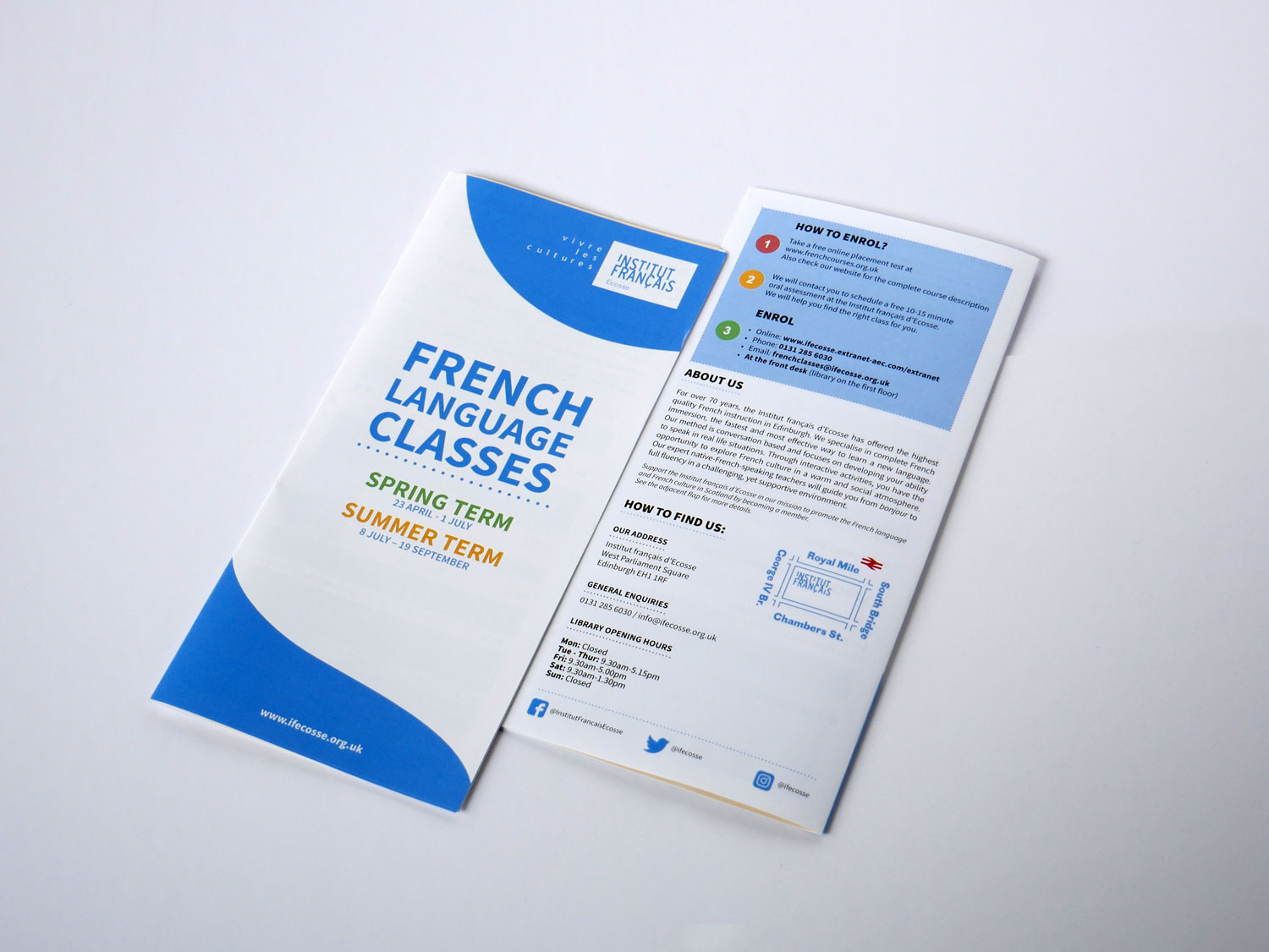 Language Courses Brochure Welcome